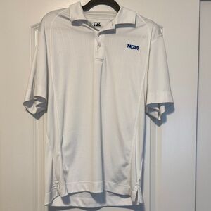Men’s NCAA Classic White Polo Shirt
